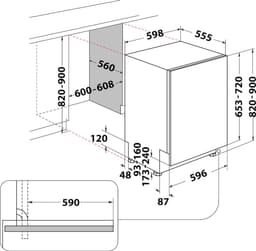 Bauknecht | B2I HD526 A | inbouw vaatwasser — thumbnail 2