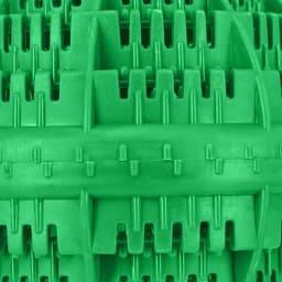 wasbal - set van 4 - voor wasmachine - tot 90°C - kunststof - groen — thumbnail 6