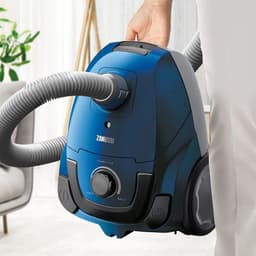 Zanussi ZANCG22CB CompactGo stofzuiger met zak - Blauw - met hygiënefilter — thumbnail 7