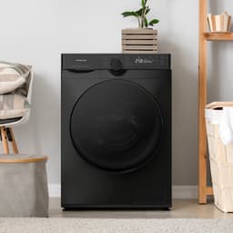 Inventum VWM8010B - Wasmachine - 8kg - 14 programma's - 1400 toeren - Energieklasse A-10% - Steam Clean - Stil: 72 dB - Zwart — thumbnail 3