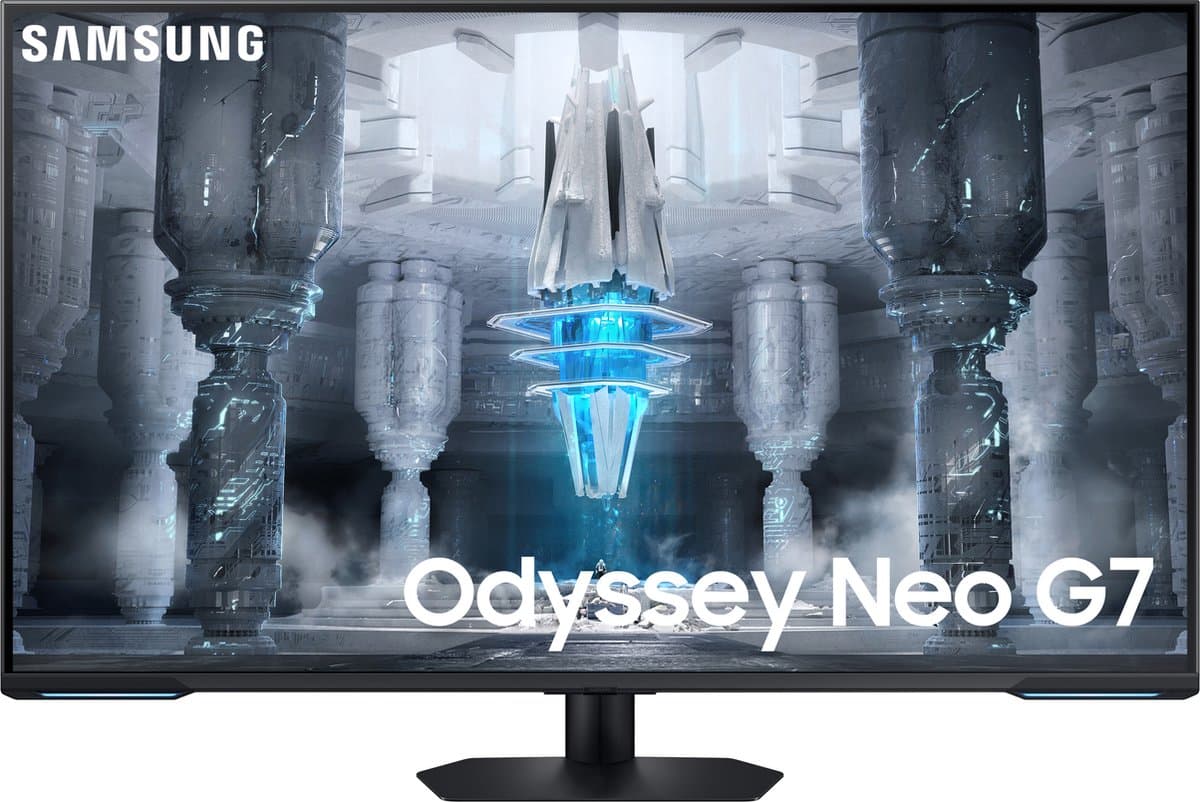 Samsung Odyssey Neo G7 LS43CG700NUXEN - 4K Smart Gaming Monitor - Tizen - Wi-Fi - 43 Inch — afbeelding 1