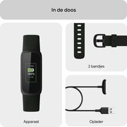 Fitbit Inspire 3 - Activity tracker - Zwart — thumbnail 2