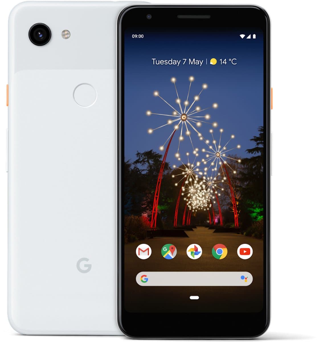 Google Pixel 3a Clearly White — afbeelding 1