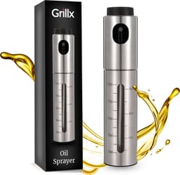 GrillX Olijfolie Sprayer - Luxe Olie Sprayer - Olijfolie Fles Verstuiver voor Keuken - Oliefles Cooking Spray - BBQ Accesoires - Airfryer — thumbnail 1