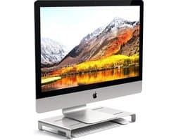 Aluminium Universele Monitor Stand - LB-555 - Computer standaard Bureau Beeldscherm verhoger - Compatibel met MacBook Pro, iMac Pro, Google Chromebook, Microsoft Surface, Dell, Asus laptop en meer
