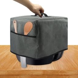 Airfryer Hoes - Heteluchtfriteuse beschermhoes - Geschikt voor Philips airfryer en meer - Stofdicht - Stofkap voor de airfryer - 34.5 x 26.5 x 29 cm — thumbnail 3