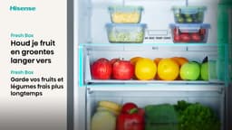 Hisense RB390N4BFC - Koel-vriescombinatie - 300 liter - No Frost - Inverter Compressor - Zwart - Energieklasse C - 35 dB - Super Cool & FastFreeze — thumbnail 10