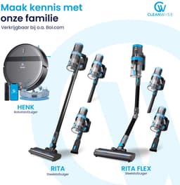 CleanWise Henk Duo Pack – 2× Robotstofzuiger met dweilfunctie en laadstation – 4500 Pa zuigkracht, app- en spraakbediening – ideaal voor huisdieren, harde vloeren & tapijt — thumbnail 11