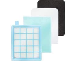 Gelijkwaardige aan origineel, HEPA Filterset geschikt voor Philips FC8058/01 Power Pro Compact - Filters