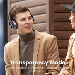 OneOdio Focus A10 – Zwart/Paars – Over-Ear Bluetooth Koptelefoon – Hybrid ANC – 50H Batterijduur – Dual Device Pairing — thumbnail 8