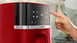 Bosch MAF462R0 Airfryer - Serie 4 - 6,1L - Ontdooifunctie - Dual heating - Warmhoudfunctie - 7 programma's - Tot 4 personen - Dieprood — thumbnail 6