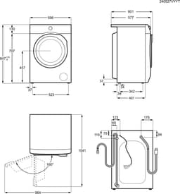 AEG LR7386BB4 7000 serie ProSteam® - Wasmachine - 30% zuiniger dan energielabel A - 8 kg — thumbnail 14