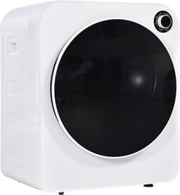 Re-purelife® Compacte Wasdroger met Afvoer voor Kleine Ruimtes - 3 kg Capaciteit - 5 Programma's - Energieklasse G - Geschikt voor Opbouw of Opstelling - Stille Werking - 49x39x59 cm - Wit — thumbnail 19