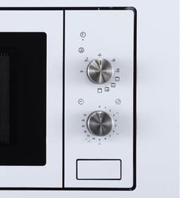 Inbouw Magnetron 20 Liter - 800W, 5 Vermogensniveaus & Ontdooifunctie - Wit/Inox — thumbnail 7