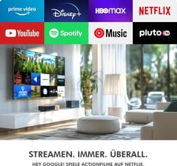 4K UHD Mediaspeler Stick met Google TV, Netflix Certificering en Spraakbesturing — thumbnail 5