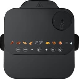Inventum GF730HLDB Airfryer XXL - 7,3L - Crispy- & stoomfunctie - Kijkvenster - 8 programma's - 80-200 °C - PFAS-vrij - Tot 6 personen - Grijs/Zwart — thumbnail 6