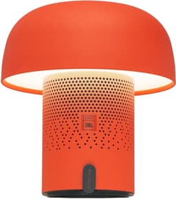 Kooduu Sensa PLAY - Bluetooth Speaker met SOUND BY JBL - Dimbare LED-lamp - Oplaadbare batterij - Inclusief docking station - Kleur Orange — thumbnail 5