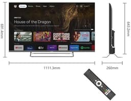 4K UHD TV 50 inch met Google TV en Dolby Audio — thumbnail 5