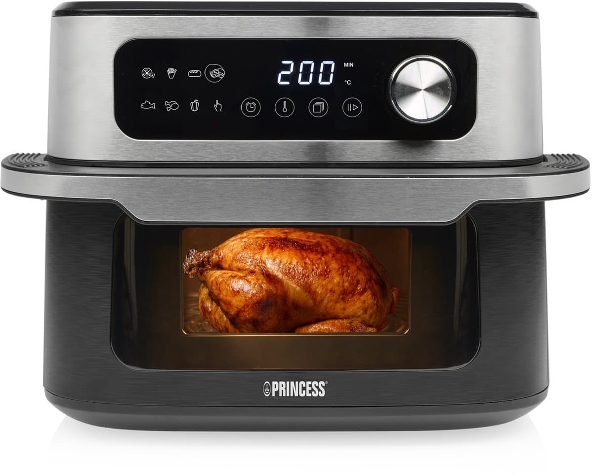 Princess Heteluchtfriteuse - MaxiCrisp Digital Airfryer 10L - 182262 - 1700W - 8 Bakprogramma's - PFAS-Vrij - Geschikt voor Pizza - Extra groot — afbeelding 1