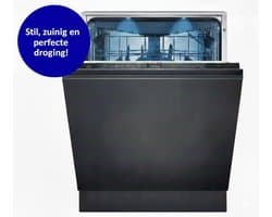 Siemens SN65ZX07CE - iQ500 varioSpeed Plus - Volledig integreerbare inbouwvaatwasser - Zeolith - Energielabel B - Home Connect