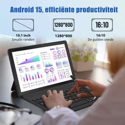 Hotlight A10L - Android 15 Tablet - 10.1 inch - 20(3+17)GB RAM/64GB ROM - Met Toetsenbord, Muis, Oordopjes & Bescherming – 5000mAh — thumbnail 9