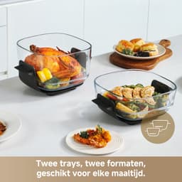 Dreame Tasti™ Airfryer - 5-in-1 Glazen Heteluchtfriteuse - 2,5L & 4,5L - PFAS-vrij — thumbnail 6