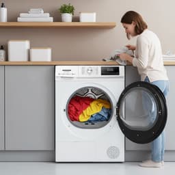 Heinner HHPD-HMY70FD++ Wasdroger - Warmtepompdroger 7 kg – 15 Programma’s – Digitaal Display – Wit – 5 Jaar Garantie — thumbnail 7
