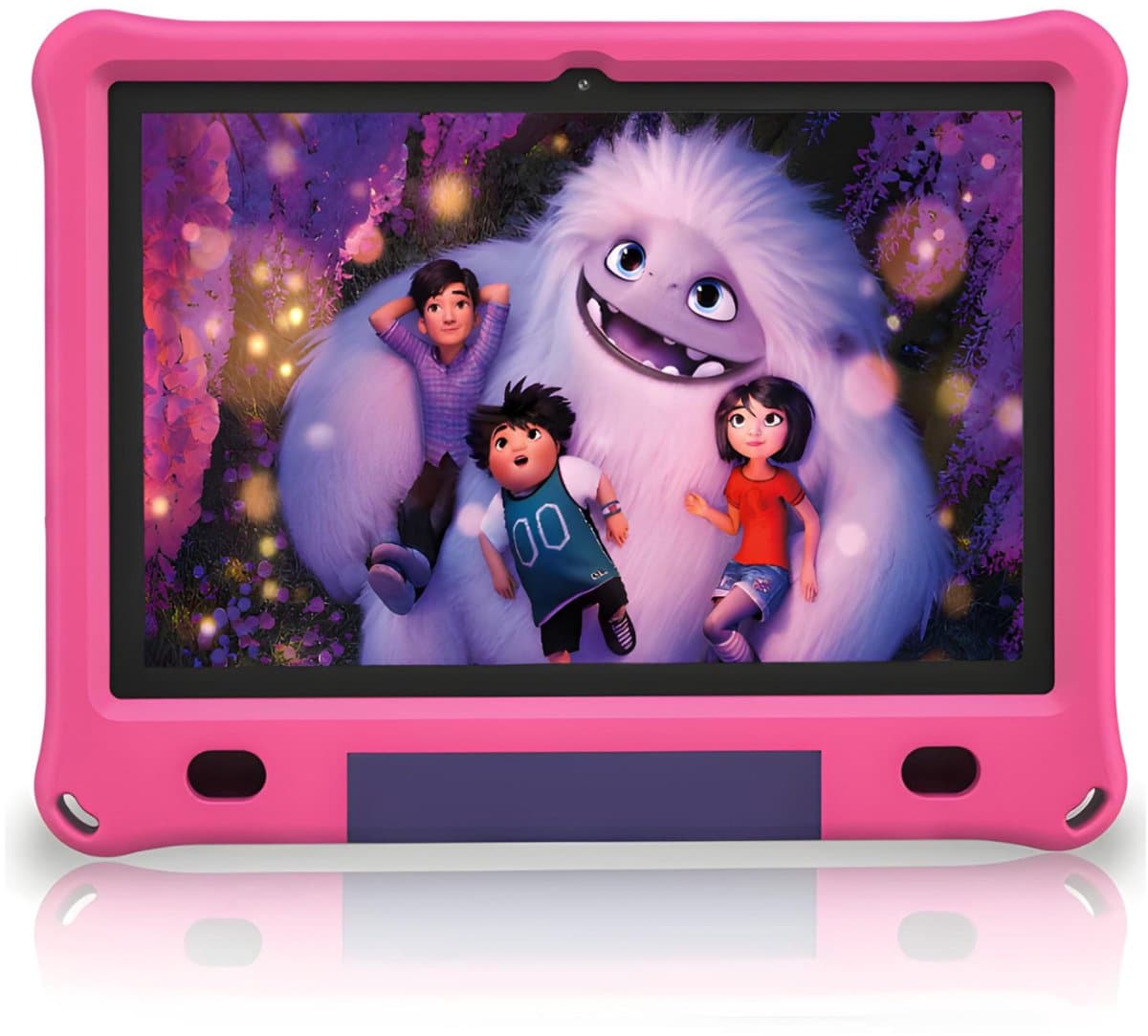 CosmoToys® Kids Tablet - Kindertablet - Tablet Kinderen - Vanaf 3 Jaar - Speelgoed voor in de Auto & Onderweg - 10 Inch - Android 12 - Ouderlijk Toezicht - 6000 mAh - Roze — afbeelding 1