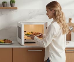 Tomado TMS2003W - Solo magnetron - 20 liter - 5 vermogensstanden - 700 watt - Binnenverlichting - Wit — thumbnail 2