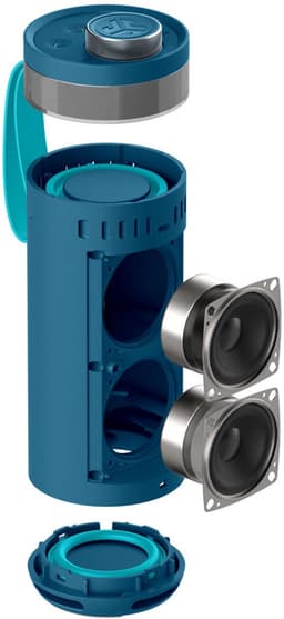 JLab Go Bluetooth Speaker Draadloos - Draagbare Muziekbox - 16 uur Batterijduur - 10 Watt - Bass Boost - IPX6 Waterproof - Multipairing - Instelbare Party Lights - App Equalizer - Blauw — thumbnail 15