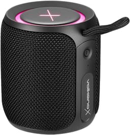 VolkanoX Bluetooth Speaker - 36W Vermogen - TWS - RGB verlichting - 10 uur lang muziek - Waterdicht - Zwart — thumbnail 1