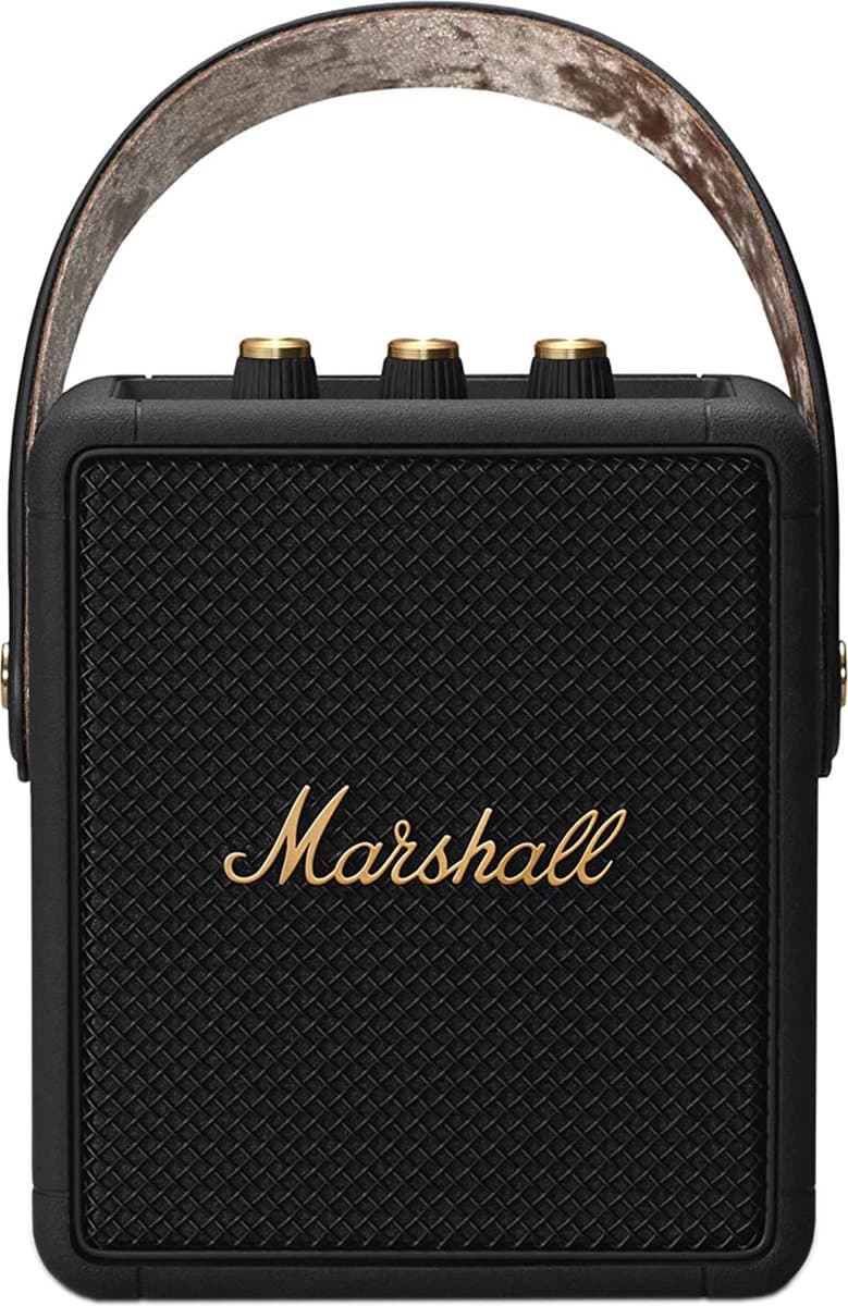 Marshall Stockwell II - Bluetooth Speaker - Zwart & Messing — afbeelding 1