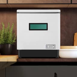 Mini vaatwasser - Kleine vaatwasser - Smalle vaatwasser - Camping vaatwasser - Mini afwasmachine - Caravan - Camper- Camping vaatwasser - 13,6 kg - 420 x 380 x 460 mm — thumbnail 4