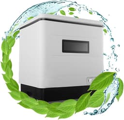 Mini vaatwasser - Kleine vaatwasser - Smalle vaatwasser - Camping vaatwasser - Mini afwasmachine - Caravan - Camper- Camping vaatwasser - 13,6 kg - 420 x 380 x 460 mm — thumbnail 1