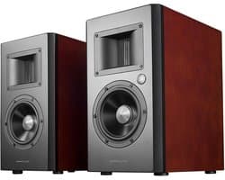 AirPulse: A200 actieve speakers - kersenhout