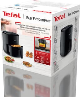 Tefal Easy Fry Compact EY1458 - Airfryer - 3L - 1300W - Compact Design - Zwart — thumbnail 5