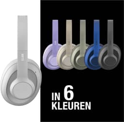 Fresh 'n Rebel Clam Ace – Draadloze Bluetooth Koptelefoon met Active Noise Cancelling - 60 uur Speeltijd - Met volume wiel - Ice Grey — thumbnail 3