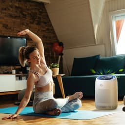 AG320 Luchtreiniger - Air Purifier -Luchtreinigers met Hepa Filter - Slaapkamer Air Cleaner - Slaapstand - Kinderslot - High Quality Filtersystem - Voor Schone Gezonde Lucht -Tegen Stof, Hooikoorts En Allergie - Verwijdert 99,97% -Display — thumbnail 10
