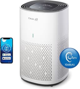 Clean Air Optima® CA-505 Smart - Intelligente HEPA Ionisator Luchtreiniger - 360° Airflow - Extreem stil met sleepmode! <10dB(A)! — thumbnail 19