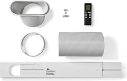 Nedis Mobiele Airconditioner - 12000 BTU - 100 m³ - 3 Snelheden - Afstandsbediening - Uitschakeltimer - Grijs / Zwart — thumbnail 4