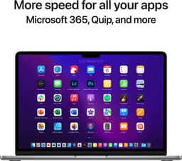 Apple MacBook Air (2022) MLXW3N/A - 13.6 inch - Apple M2 - 256 GB - Spacegrijs — thumbnail 13