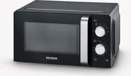 Severin MW 7886 - Solo magnetron - 17 Liter – 6 Vermogensstanden – Compact - Zwart — thumbnail 3