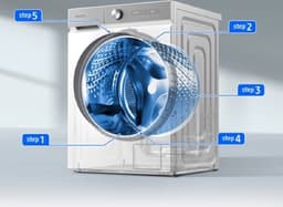 Samsung AI Wash WW11DG6B85LEU3 - 6000 serie - wasmachine - 10% zuiniger dan energielabel A — thumbnail 10