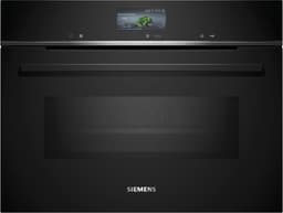 Siemens CM776G1B1 - iQ700 - 60cm x 45cm - Compacte inbouw bakoven met magnetron - Eenvoudig te reinigen met pyrolytische zelfreiniging activeClean - cookControl Pro: altijd uitstekende resultaten - — thumbnail 1