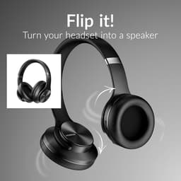 Mobilize Bluetooth Headphone with Speaker Function Black — thumbnail 10