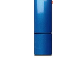 NUNKI LARGECOMBINF-ABMET Combi Bottom Koelkast No Frost, D, 182+71l, Blue Metalic Gloss All Sides