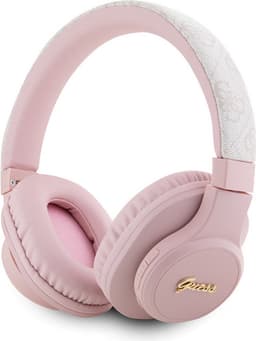 Guess 4G Tone on Tone Bluetooth 5.3 - Stereo Over-Ear Koptelefoon - Roze — thumbnail 1