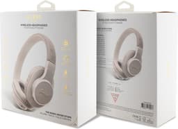 Guess 4G Tone on Tone Bluetooth 5.3 - Stereo Over-Ear Koptelefoon - Roze — thumbnail 4