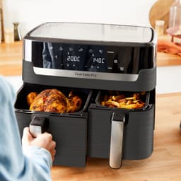 Moulinex Dual Easy Fry EZ905B20 - Dubbele Airfryer - 8,3L — thumbnail 8