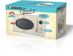 Melissa Vrijstaande Solo-Magnetron met Grill - 23 liter - 800W - Retro - 16330128 - Crème Wit — thumbnail 5